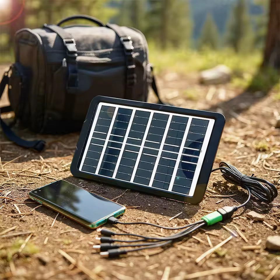 Cargador Solar 30W Panel Solar 5V