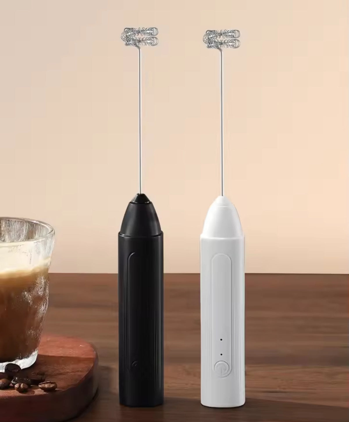 Mini Batidor Espumador Leche Café Recargable