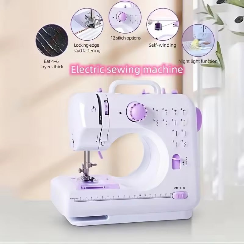 Mini Máquina de Coser Multifuncional 🧵