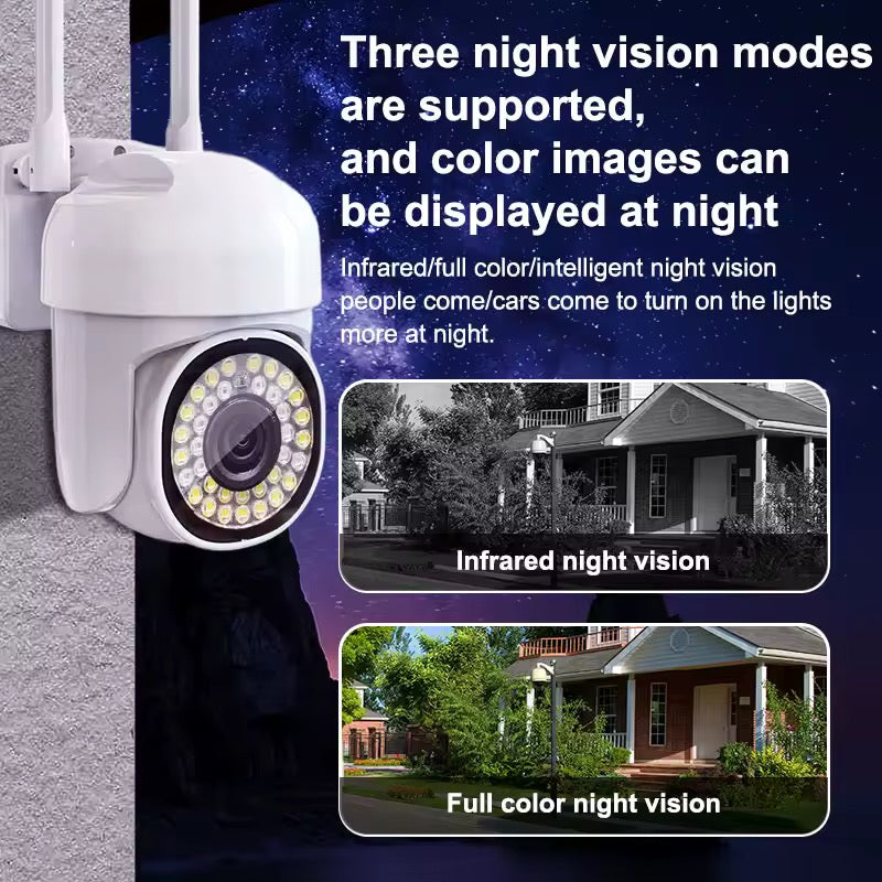 Cámara Vigilancia V380 HD 3MP IP66