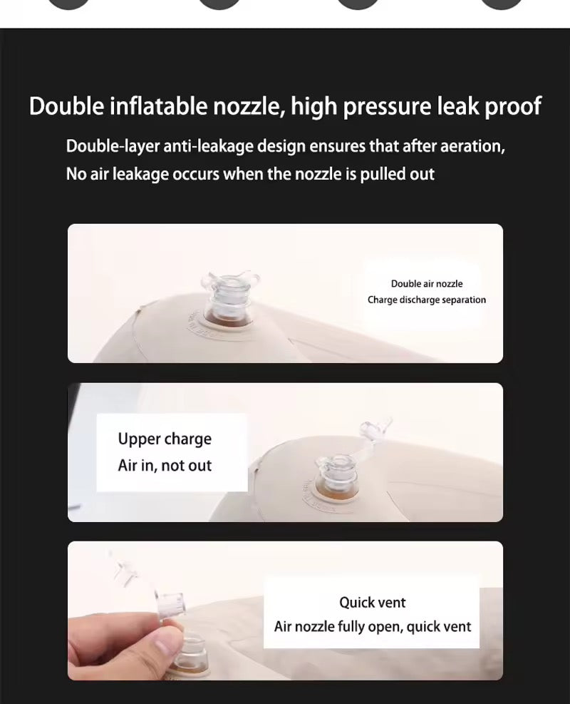 Colchón Infable Auto Cama Asientos PVC