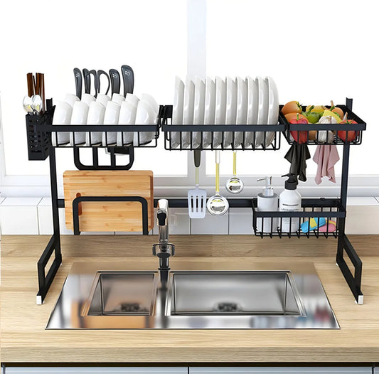 Seca Plato Escurridor Lavaplatos Acero Inoxidable