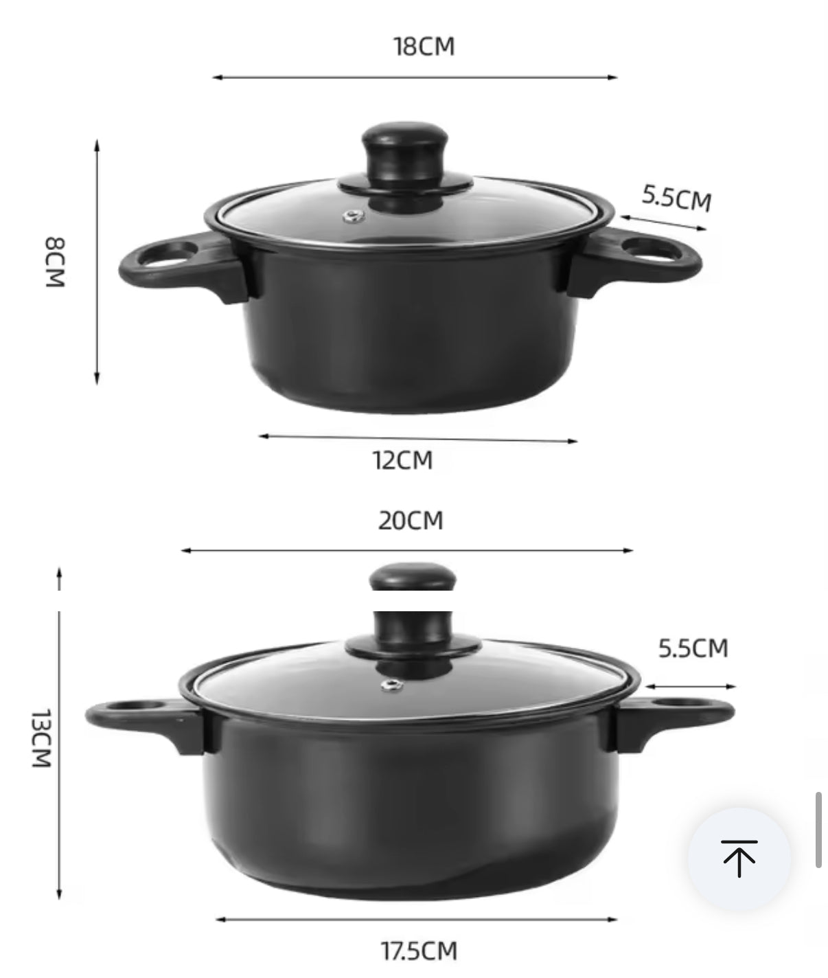 Set Batería Cocina 13 piezas Utensilios Olla Sartén
