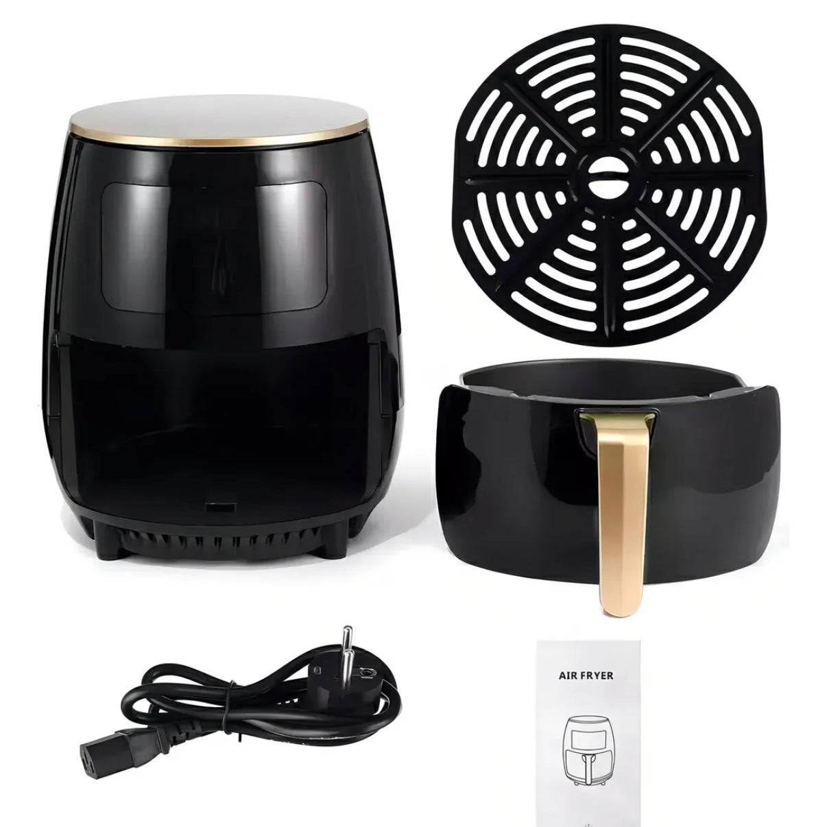 Freidora de Aire Air Fryer 6L Extra Grande 2400W