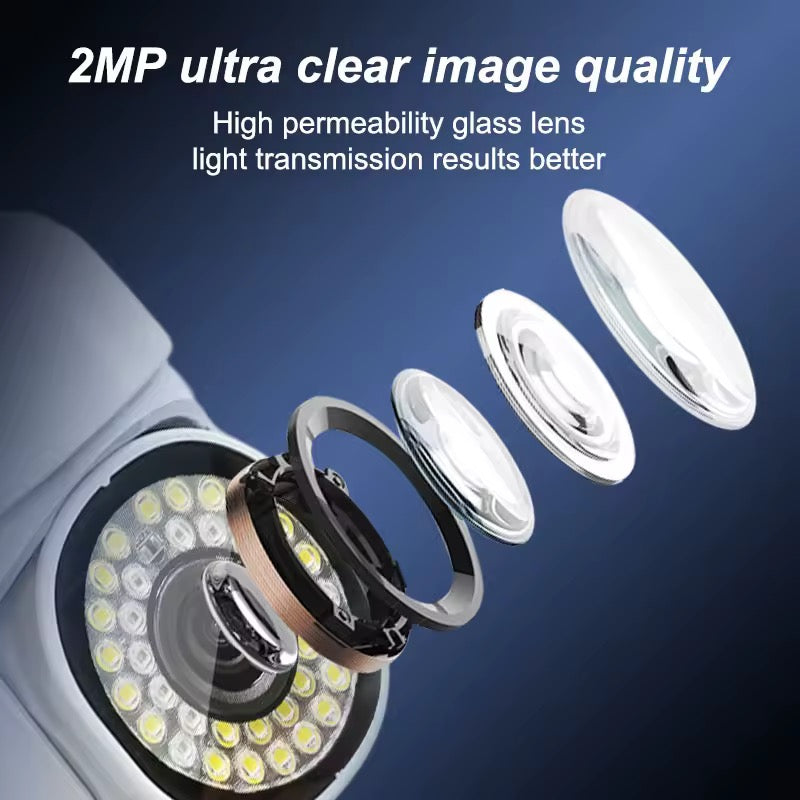 Cámara Vigilancia V380 HD 3MP IP66