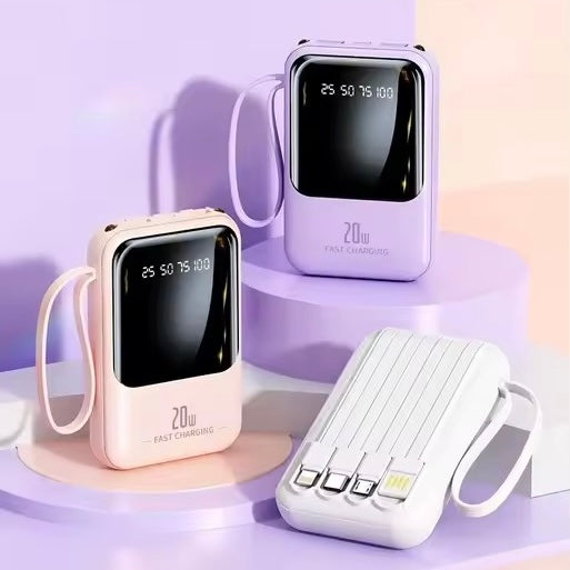 Cargador Portátil Inalámbrico 4 en 1 | 10.000mAh Carga Rápida ⚡️