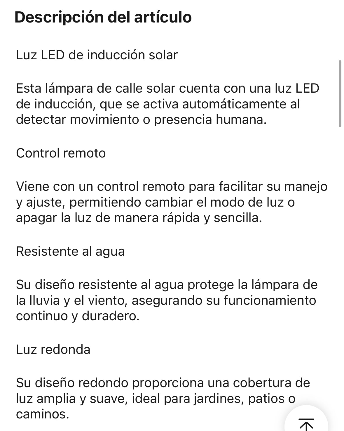 Foco Solar Led Jardín Calle 616-4