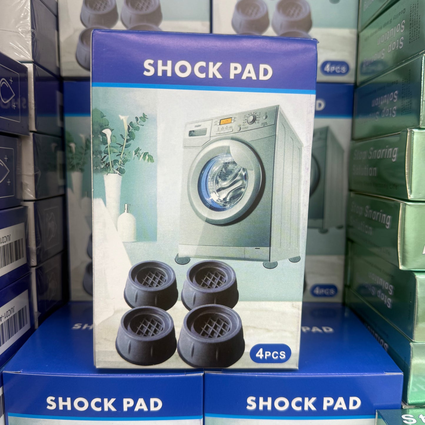 Pack 4 Pata Antideslizante Lavadora Anti Vibración