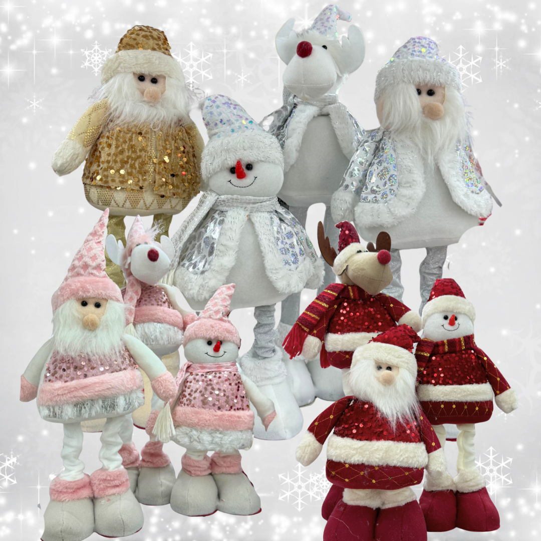 Muñeco Pata Larga Navideño NUEVO MODELO