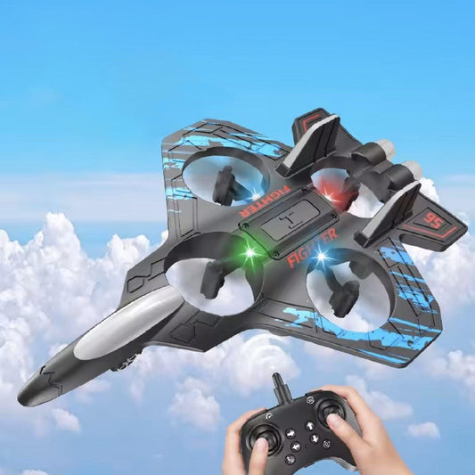 Avión Dron Juguete Planeador Recargable Mini Dron Negro