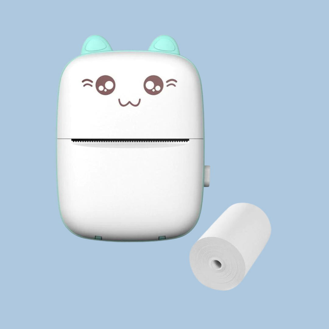 Impresora Térmica Kawaii Gatito