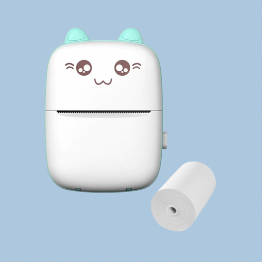 Impresora Térmica Kawaii Gatito