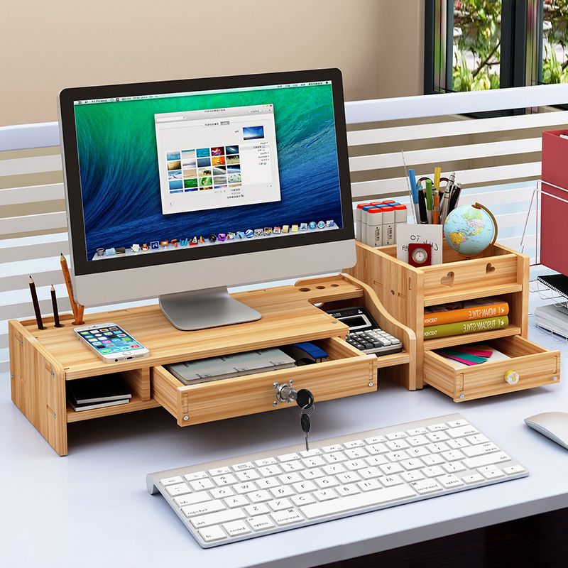 Organizador Lápices Escritorio Madera Z08-2