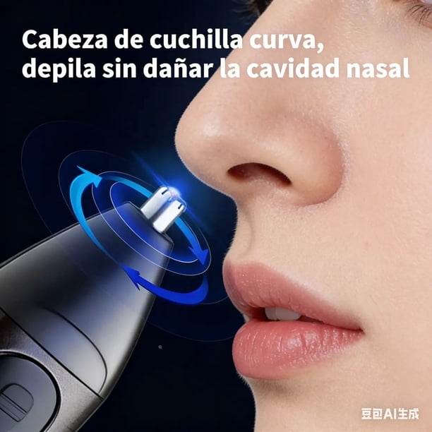 Maquina de Afeitar 3 en 1 Inalámbrica Multifuncional Recargable USB